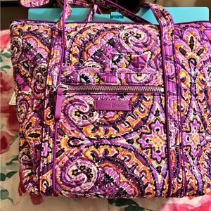Vera Bradley purple tote